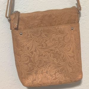 100% Genuine leather crossbody bag